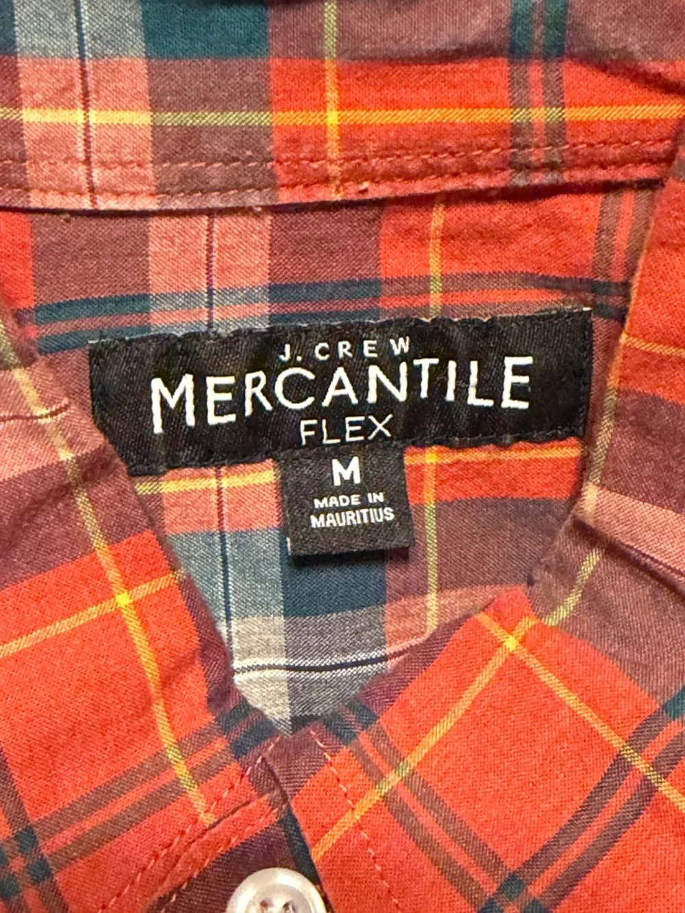 J Crew Mercantile Flex Red - M